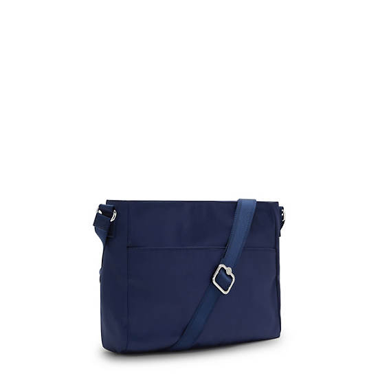 Kipling New Angie Crossbody Bag Handbag Cosmic Blue | AU 1286SG